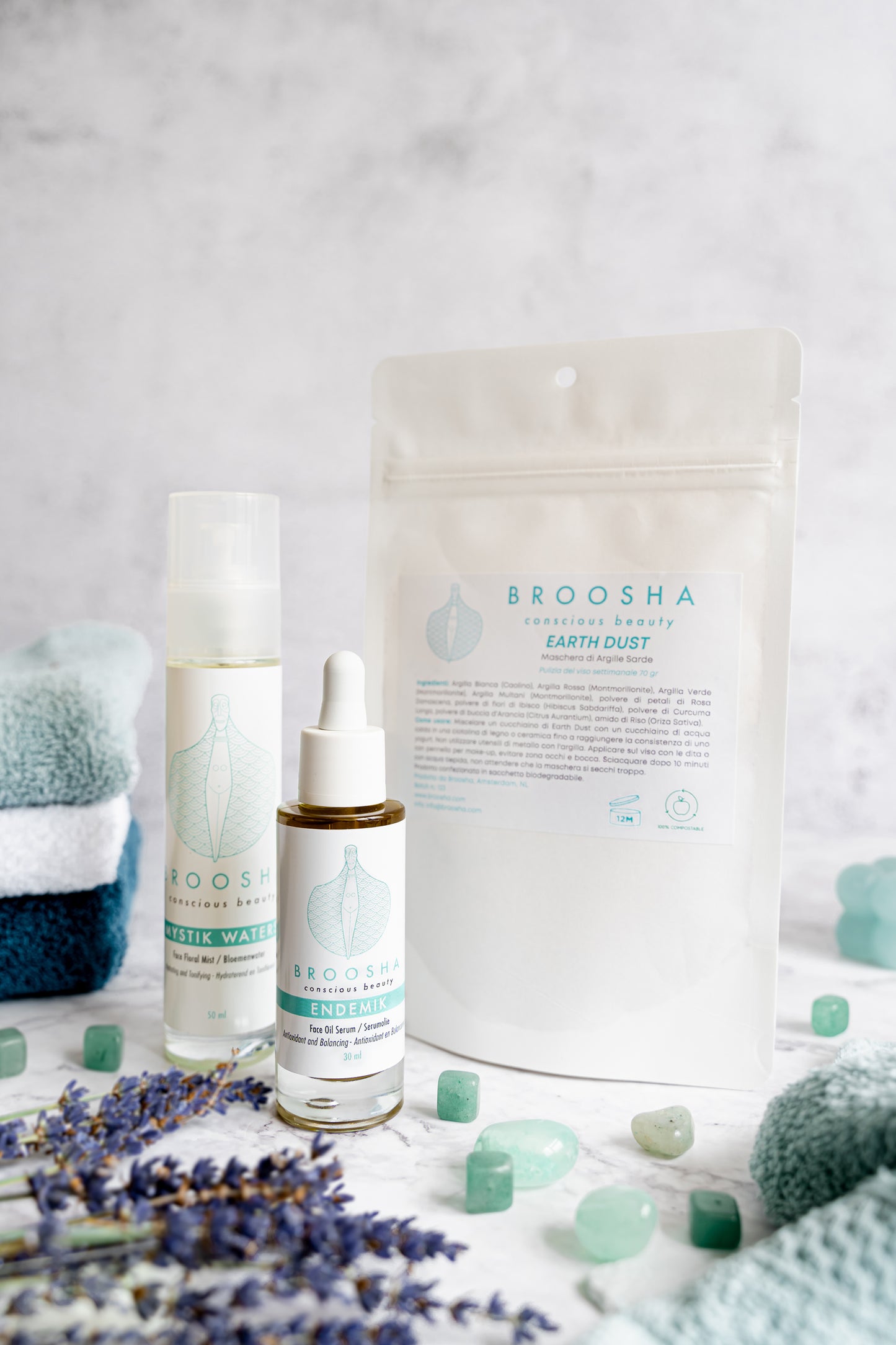 Set completo di Broosha